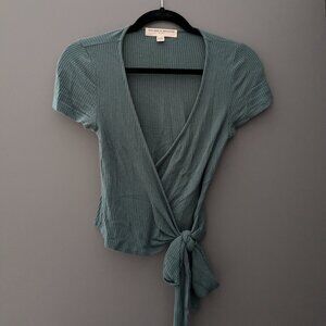 Project Social T x Urban Outfitters Wrap Top